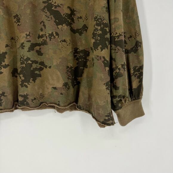 Rails Reeves Camo Pullover Crewneck Sweatshirt Size Small - Picture 3 of 13